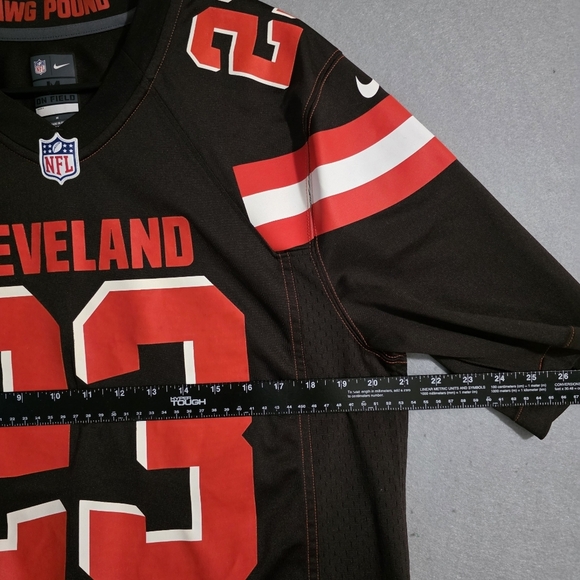 Nike On Field Mens Cleveland Browns #23 Joe Haden Jersey Size Medium - Picture 3 of 12
